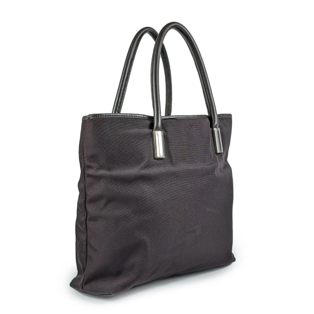 Gucci Dark Brown  Tote Bag with Leather Handles - Picture 3 of 16